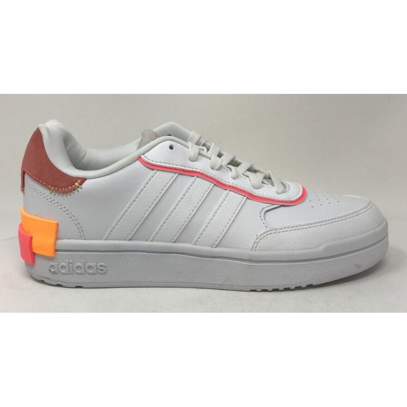 adidas Shoes - Adidas Postmove SE White/Acid Red Leather Sneakers Women's Sz 7.5 EUC w/Tags